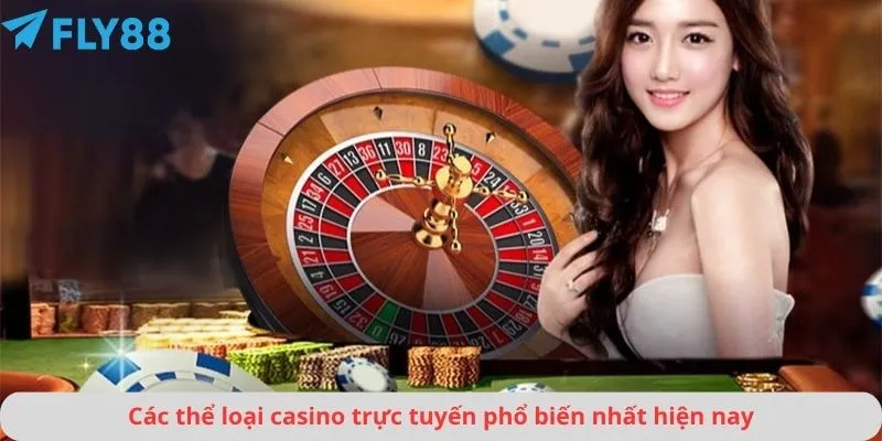 Các thể loại casino trực tuyến phổ biến nhất hiện nay