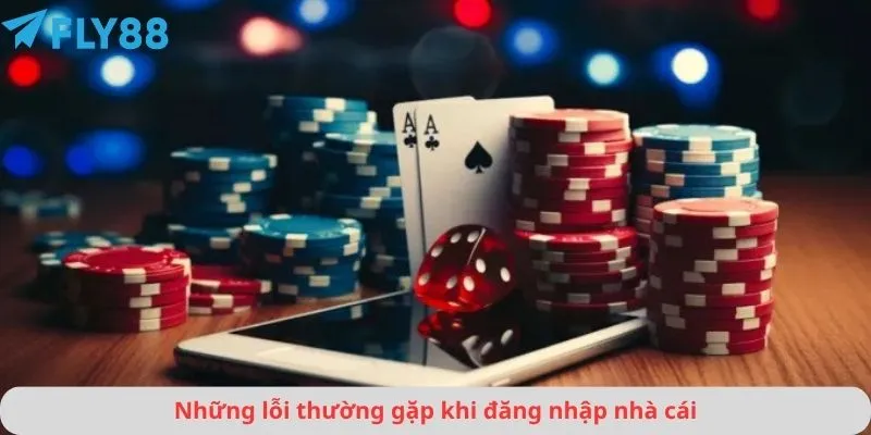 Những lỗi thường xảy ra khi đăng nhập nhà cái