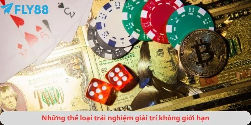 Những thể loại trải nghiệm giải trí không giới hạn